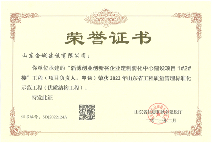 PJZL119-山东省工程质量管理标准化示范工程（优质结构工程）-淄博创业创新谷企业定制孵化中心建设项目1#2#楼.jpg